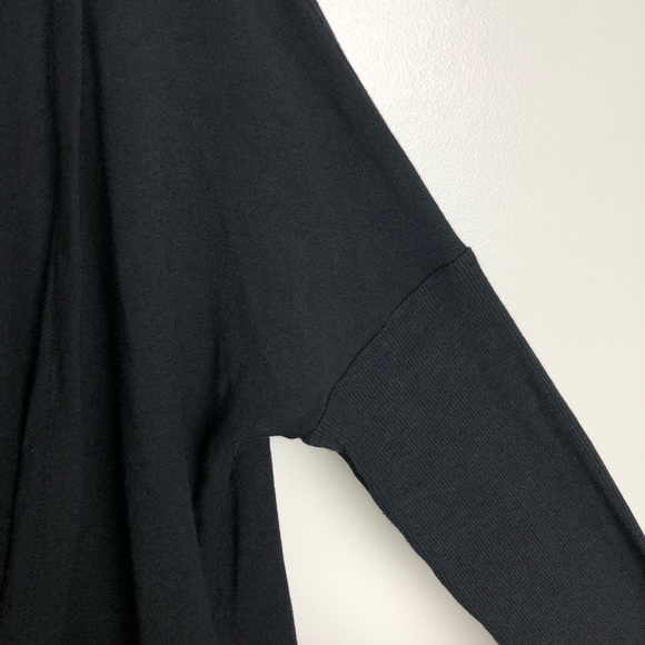 ATHLETA Purana Wrap Black Sweatshirt - Picture 7 of 11